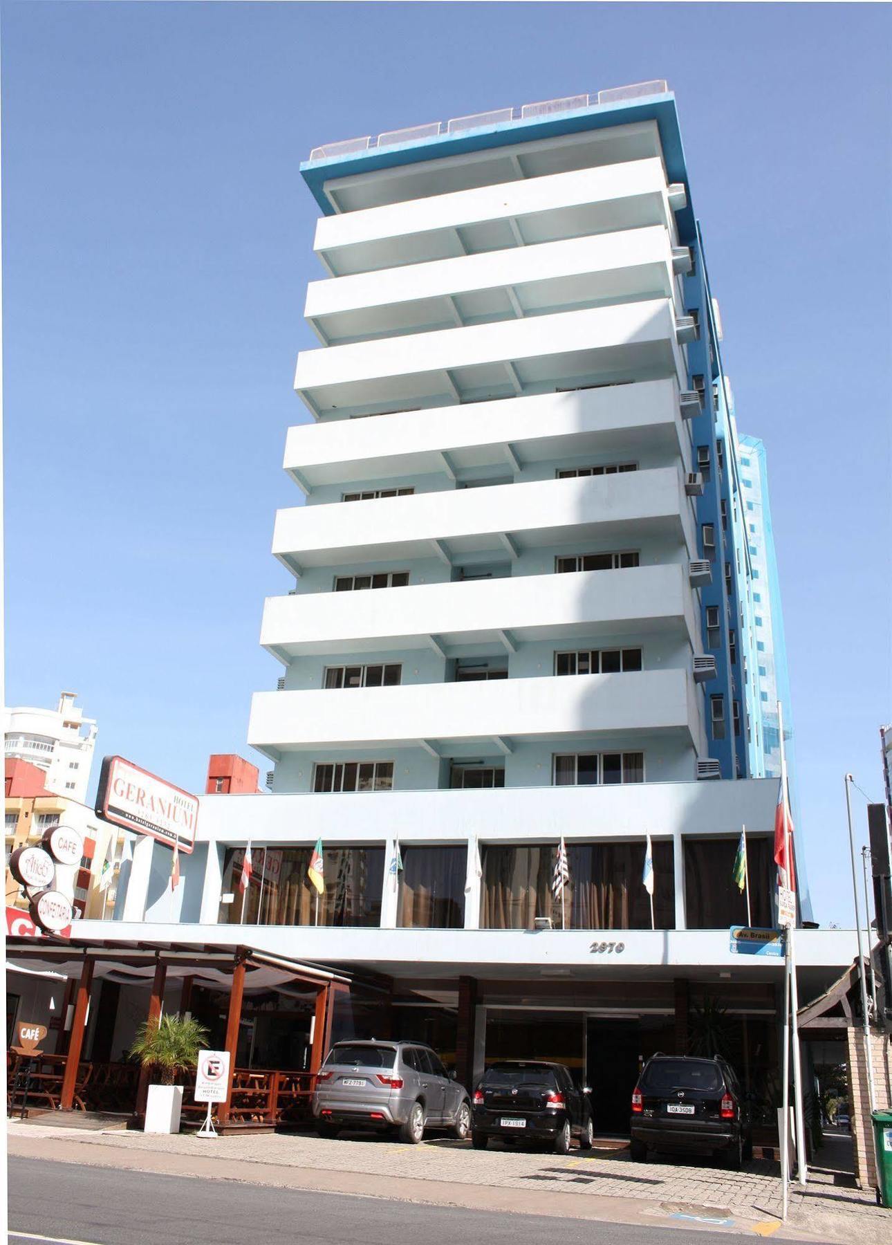 天竺葵酒店 Balneário Camboriú 外观 照片